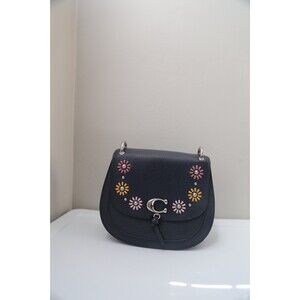 coach REMI SADDLE BAG IN COLORBLOCK SIGNATURE